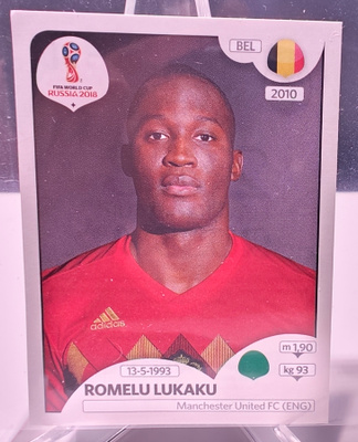 Romelu Lukaku - Panini World Cup Russia 2018 Stickers