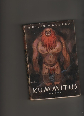 Haggard, H. Rider: Kummitus, Otava 1928, nid., K3