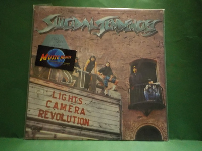 SUICIDAL TENDENCIES - LIGHT.. CAMERA... EX+ / EX+ UK - 90 LP