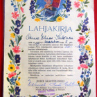 Pankin nätti lahjakirja vuodelta 1949 vastasyntyneelle - pikkukuva 1