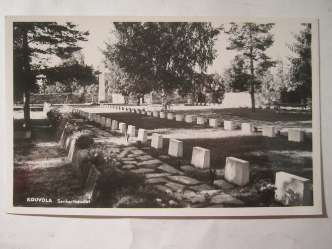 VANHA Postikortti Kouvola 1950-l Alkup.Mallikappale