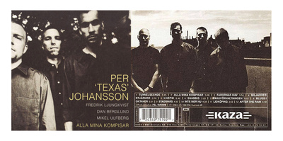 UUSI PER TEXAS JOHANSSON ALLA MINA KOMPISAR CD 1998 - EI PK