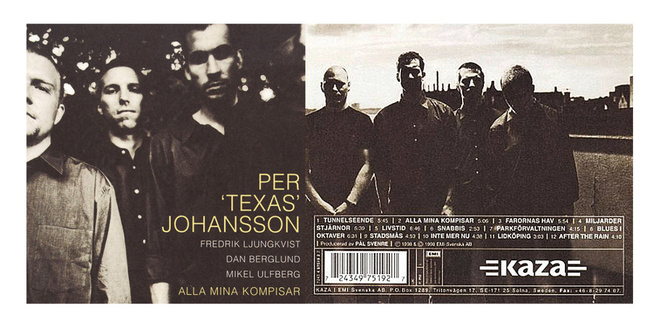 UUSI PER TEXAS JOHANSSON ALLA MINA KOMPISAR CD 1998 - EI PK