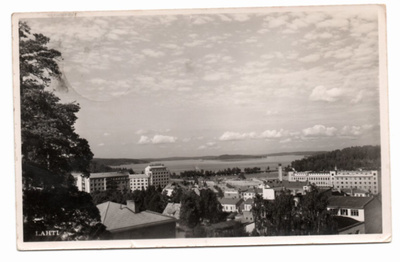 Lahti: Näkymää järvelle