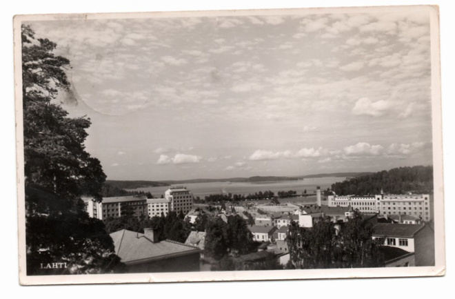 Lahti: Näkymää järvelle
