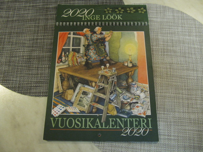 Kalenteri Inge Löök 2020.