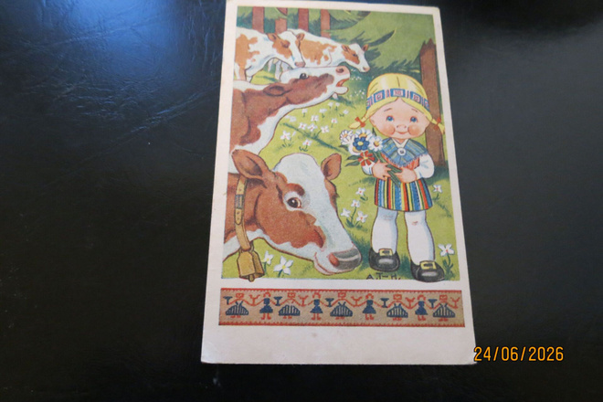 ARNOLD TILGMANN 1949 KULKENUT KORTTI
