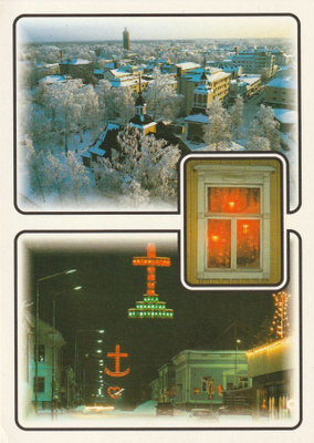 KIRKKOKORTTI - PIETARSAARI - PEDERSÖREN KIRKKO - 9