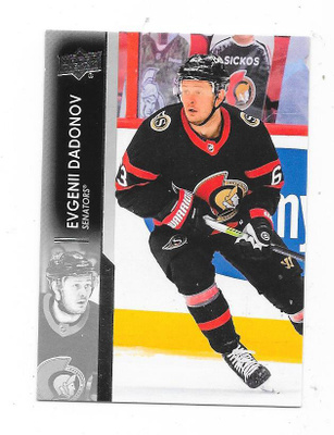 2022-23 Upper Deck  #128 Evgeny Dadonov , Ottawa Senators