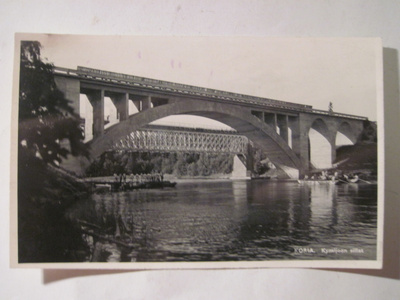 VANHA Postikortti Koria 1950-l Alkup.Mallikappale