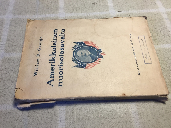 WILLIAM GEORGE AMERIKKALAINEN NUORISOTASAVALTA 1918