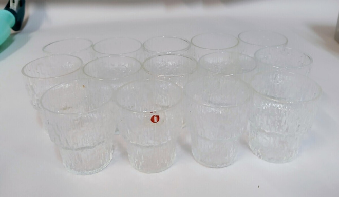Iittala, Tapio Wirkkala, Paadar snapsilasit 15kpl