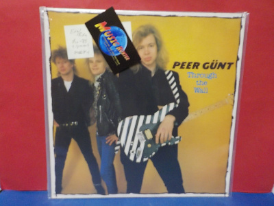 PEER GUNT - THROUGH THE WALL EX+/EX+ FIN -85 1.PAINOS LP