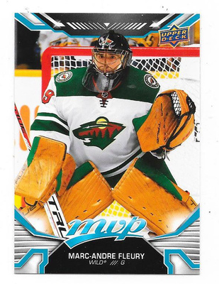 2022-23 Upper Deck MVP #79 Marc-Andre Fleury , Minnesota MV