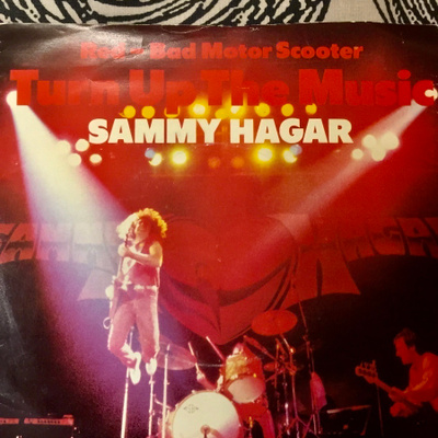 SAMMY HAGAR: Turn Up The Music *+2 * promo * UK 1978