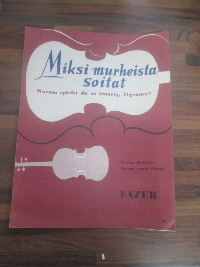 VANHA AUKEAMAN NUOTTI - MIKSI MURHEISTA SOITAT
