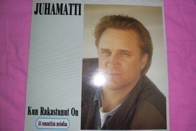 JUHAMATTI * KUN RAKASTUNUT ON * 14 ROMANTTISTA MELODIAA * LP