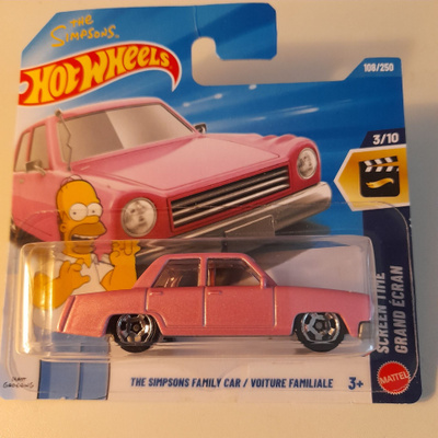 Hot Wheels / The Simpsons Family Car