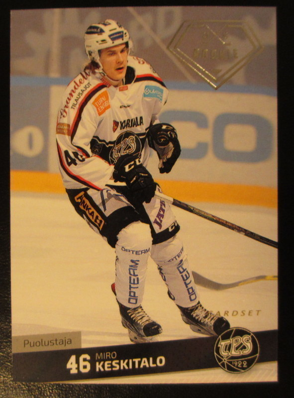 Miro Keskitalo RC 191 TPS /999 Cardset 2016-17