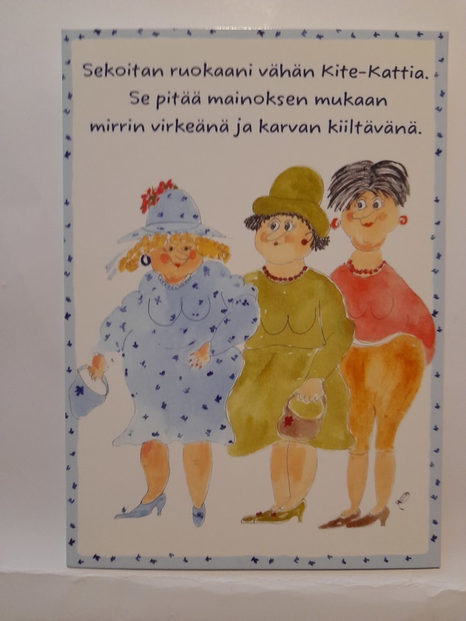 Liisa-Cristiina laaksonen.: Sekoitan aina ruokaani...