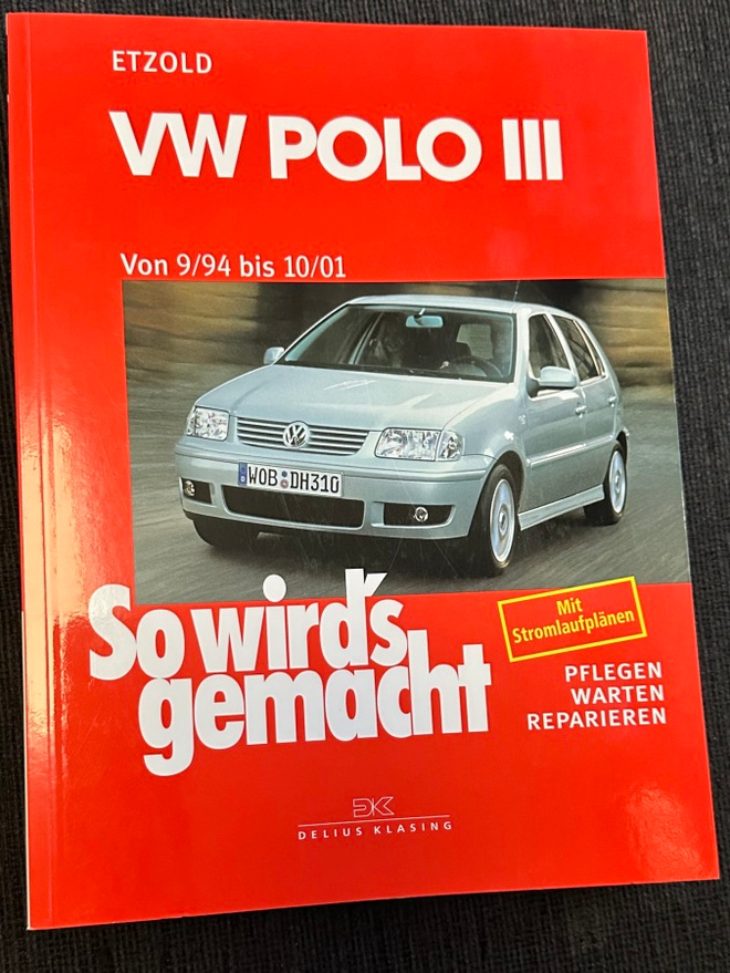DK VW Polo III 1994 -2001 korjausopas