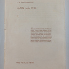 T. W. Paavonkallio : Lapin tuho 1944 : suurtapahtumien va... - pikkukuva 2