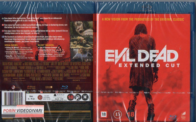 Evil Dead (2013) (82 144) UUSI -FI- BLU-RAY nordic, EXTENDE