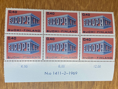 EUROOPPA 1969 NUMERO KUUSILO**