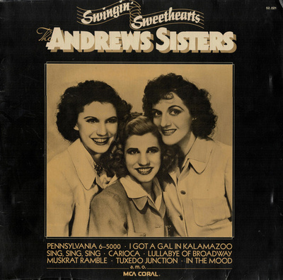 The Andrews Sisters – Swingin' Sweethearts LP