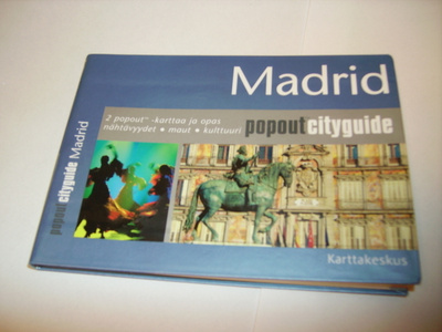 MADRID Popout Cityguide matkaopas  (2007) Sis.postikulut