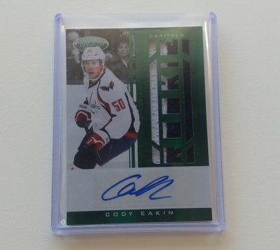 11-12 Certified Cody Eakin Rookie Patch Auto /5