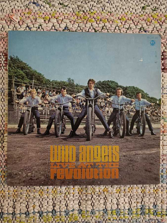WILD ANGELS  - LIVE AT THE REVOLUTION LP UK -70