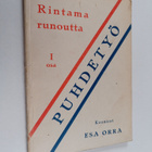 Puhdetyö : rintamarunoutta 1. osa - pikkukuva 1