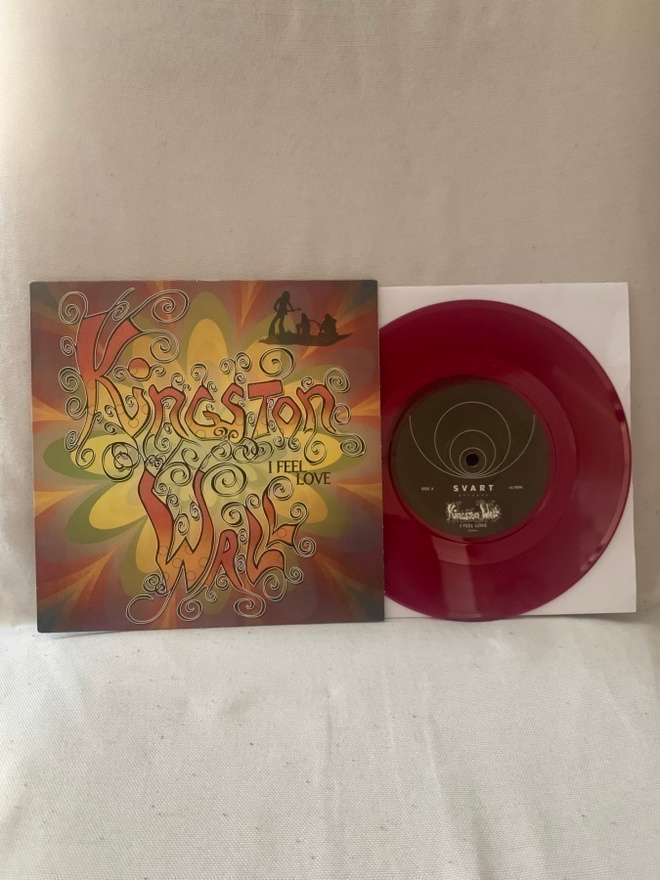 Kingston Wall – I Feel Love/She’s So Fine, 7”, magenta