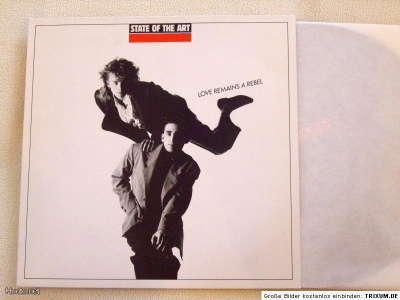 STATE OF THE ART :: LOVE REMAINS A REBEL :: VINYYLI MAXI 12