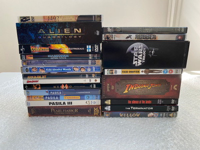 DVD-leffoja alk. 5€/e per leffa !!!