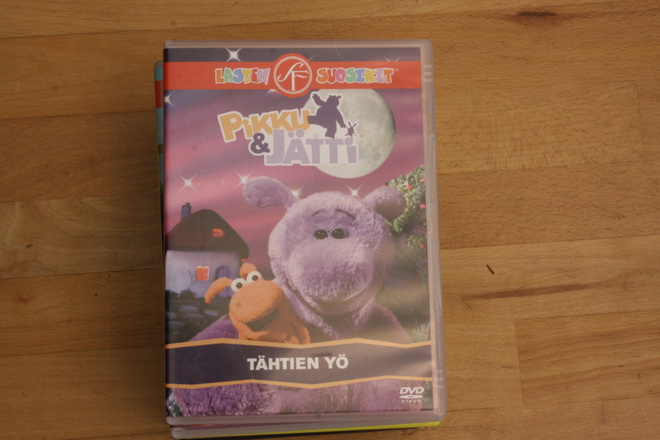 Pikku jätti tähtien yö DVD