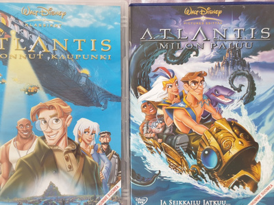 Atlantis Kadonnut kaupunki ja Atlantis Milon paluu DVD