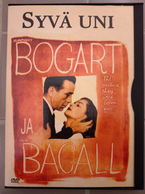 Syvä uni - The Big Sleep (1946) Suomi-DVD, Bogart, Hawks
