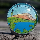Matkailumerkki Kilpisjärvi. Halkaisija - 19 mm. - pikkukuva 2