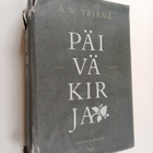 A. W. Yrjänä : Päiväkirja 1995-2008 : taiteesta ja elämäs... - pikkukuva 1