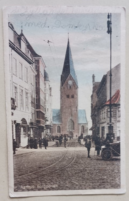 Aarhus, Linnaportti, p. 1920 Suomeen