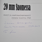 Mika Pitkänen : 20 mm Suomessa : aseet ja ampumatarvikkee... - pikkukuva 3