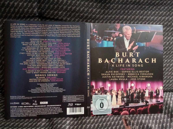 Burt Bacharach: A Life in Song BLU-RAY [EI POSTIKULUJA]