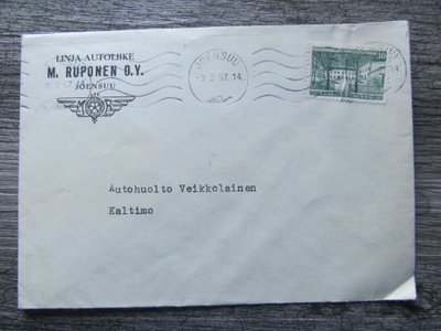 LINJA-AUTOLIIKE M. RUPONEN OY....Joensuu. Firmakuori -57.