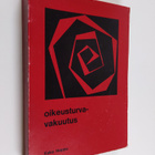 Esko Hoppu : Oikeusturvavakuutus - pikkukuva 1