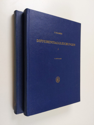 E. Kamke : Differentialgleichungen Lösungsmethoden und Lö...