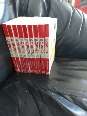 Power!! Manga sarjakuvat 9 kpl Suomeksi