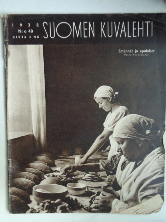 Suomen Kuvalehti Nro 40/1938 (31.8)