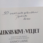 Aleksis Kivi ym. : Aleksis Kivi : Veljet (signeerattu, te... - pikkukuva 3